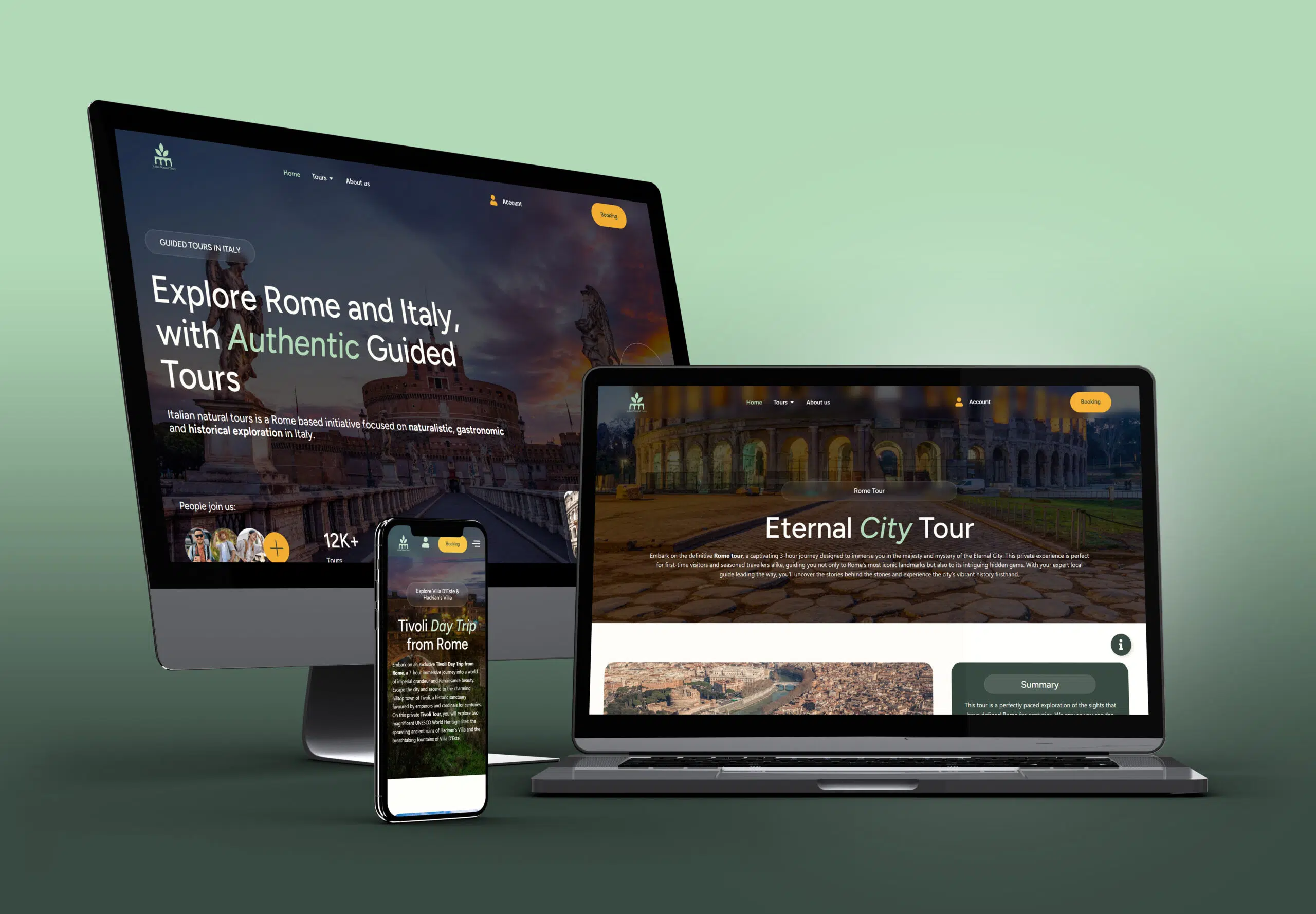 Sito web Italian Natural Tours - progetto Made Lab Web Agency - Made Lab